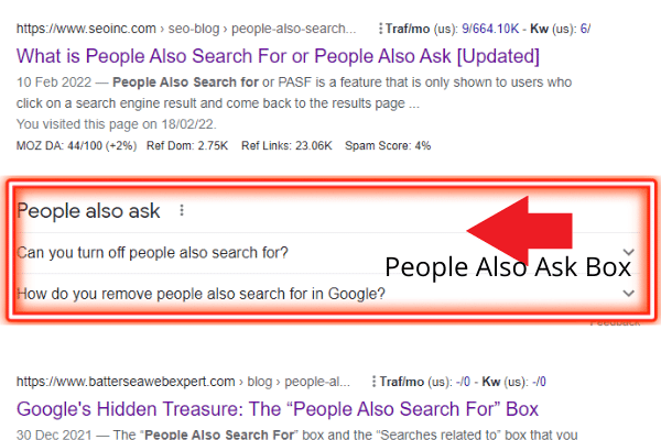 What is People Also Search For